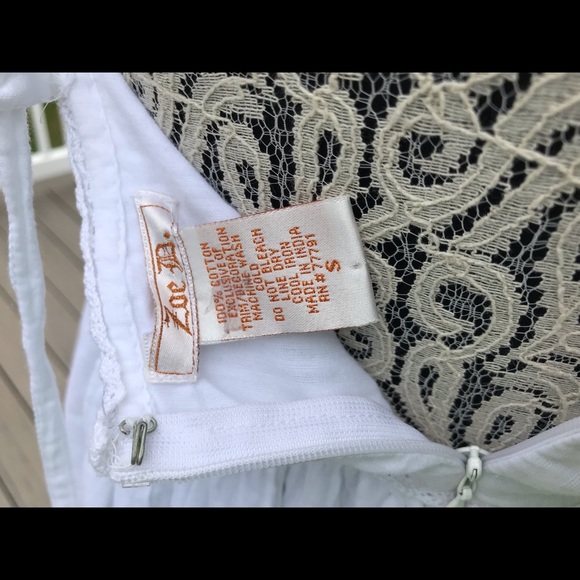 White linen Dress - Picture 7 of 7